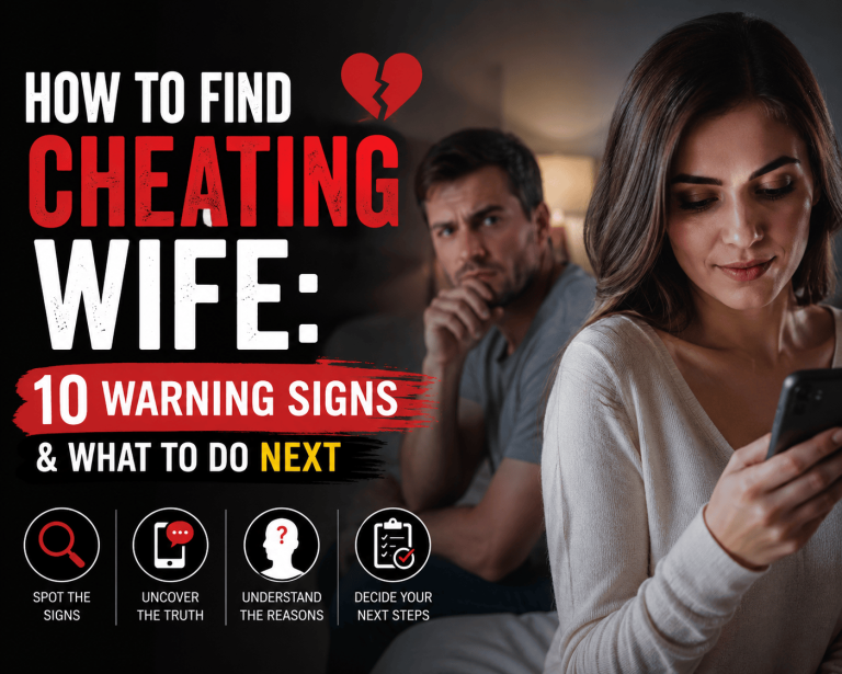 How to Find Cheating Wife warning signs