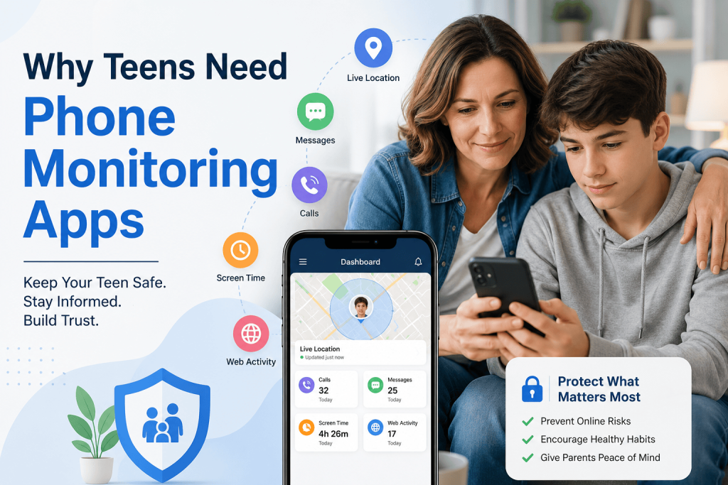 Why Teens Need Phone Monitoring Apps