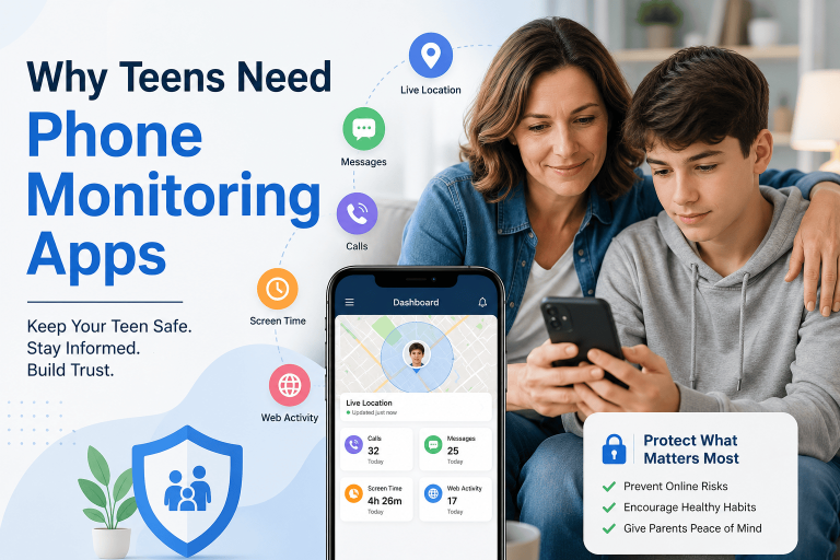 Why Teens Need Phone Monitoring Apps