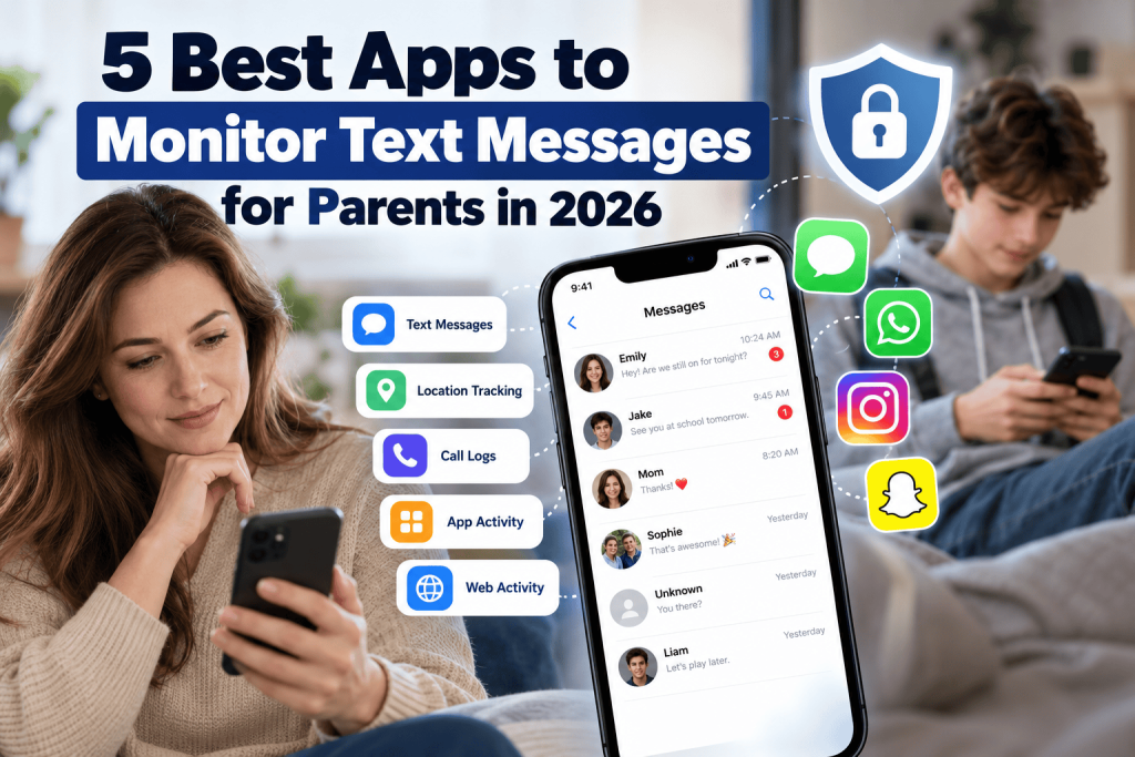 5 best apps to monitor text messages for parents in 2026